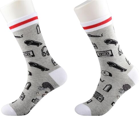 LEVLO Hip Hop Socks Hip Hop Fans Gift Can't Stop Hiphop Dancing Socks Hip Hop Dancer Merchandise in Saudi Arabia