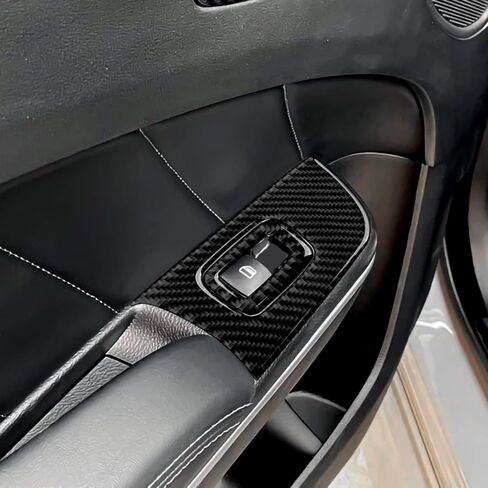 Car Gear Shift Panel Cover Decals for 2011 2012 2013 2014 Dodge Charger Accessories Carbon Fiber Interior Stickers in Kuwait
