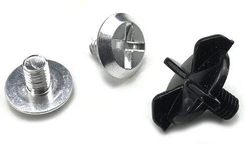 HJC CL-XY 2 Youth Helmet Replacement Visor Screws Black in Saudi Arabia