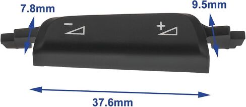 Steering Wheel Multifunction Control Button Volume Control Replacement Compatible with Volkswagen Compatible with Golf 7 MK7 in Saudi Arabia