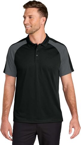 Port Authority Wearever Performance Pique Colorblock Polo K247 in Saudi Arabia