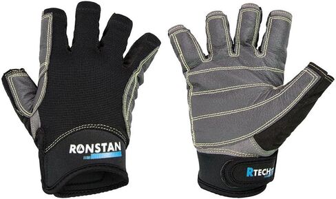 Ronstan Sticky Race Gloves - Black - S in Saudi Arabia