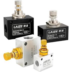 1PCS Air Throttle Valve Pneumatic Flow Control Compress Air Flow Regulating RE KLA(KLA-40) in Saudi Arabia