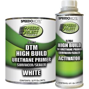 Speedokote Automotive Hi-Build 2K urethane Primer/Sealer White Quart Kit ، SS-2950W/2790A-Q in Kuwait