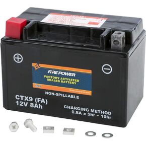 Fire Power Sealed Factory Activated Battery W/ACID CTX9-BS(FA) Compatible With Suzuki RF900R 1994-1997 in Kuwait