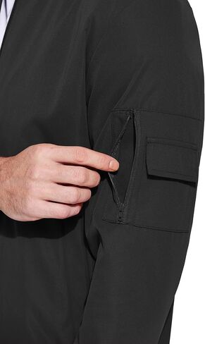 جاكيت رجالي من COOFANDY خفيف الوزن كاجوال أنيق ومضاد للرياح وسحاب للرحلات معطف خارجي in Kuwait