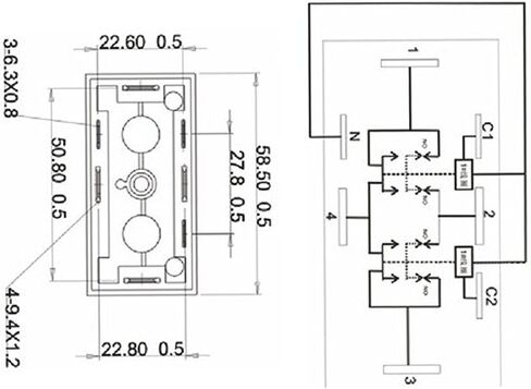 100A 12V 7 PIN WINCH RELAY WINCH TELAY TELAY TELLAY لمركبات شاحنة ATV UTV in Saudi Arabia