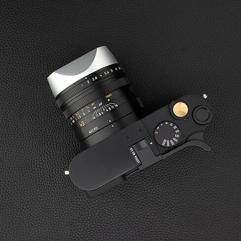 Haoge Metal Front Lens Cap Cover for Leica Q3 43 Q3 Q2 Q Type 116 q Type116 Digital Camera Accessories Silver in Saudi Arabia