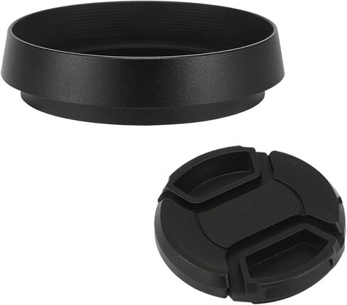 Haoge Metal Front Lens Cap Cover for Leica Q3 43 Q3 Q2 Q Type 116 q Type116 Digital Camera Accessories Silver in Saudi Arabia