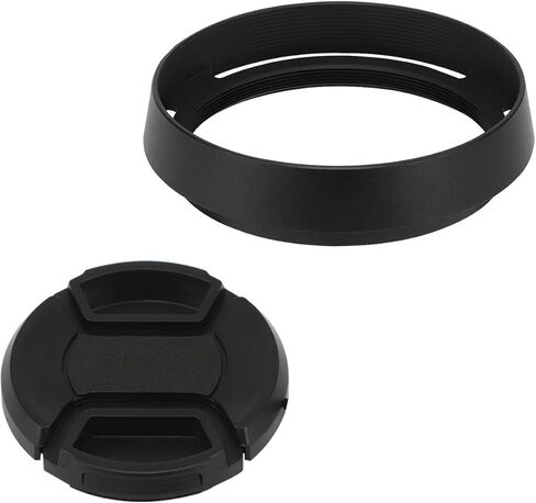 Haoge Metal Front Lens Cap Cover for Leica Q3 43 Q3 Q2 Q Type 116 q Type116 Digital Camera Accessories Silver in Saudi Arabia