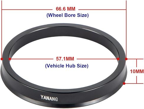 4pcs 60.1 to 70.5 Hub Centric Rings Aluminium Alloy Wheel Center Rings Hubrings 70.5 to 60.1 ID=60.1mm OD=70.5mm in Kuwait