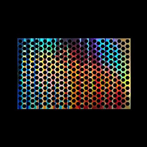 LZLRUN 2PCS Honeycomb حماية المصابيح الأمامية ملصقات فيلم CAR DIY لماص اللصقات اللصقات اللصق لفيلم للسيارة الخلفية الخلفية ضوء 18.89 '× 11.81' (فيلم Honeycomb Red) in Kuwait