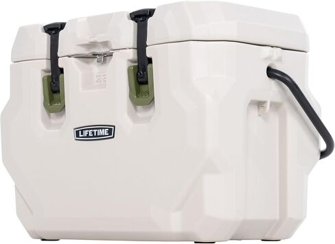 Lifetime 28 Quart Hard Cooler, High Performance Ice Chest, Made in USA in Saudi Arabia