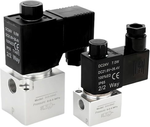 1PCS Vacuum Solenoid Valve 3V2 3V3 High Flow(3V3-08NC-B DC24V) in Saudi Arabia