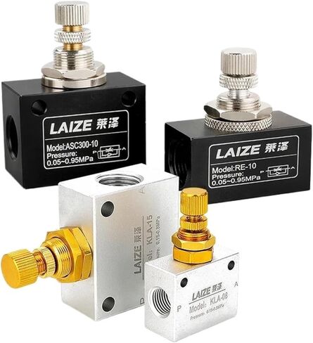 1PCS Air Throttle Valve Pneumatic Flow Control Compress Air Flow Regulating RE KLA(KLA-40) in Saudi Arabia