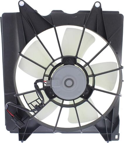 Go-parts-مجموعة مروحة الرادياتير لـ Acura TSX 2009-2014 ، الجانب الأيسر (السائق) ، محرك 2.4 لتر ، استبدال 2010 2011 2012 2013 in Saudi Arabia