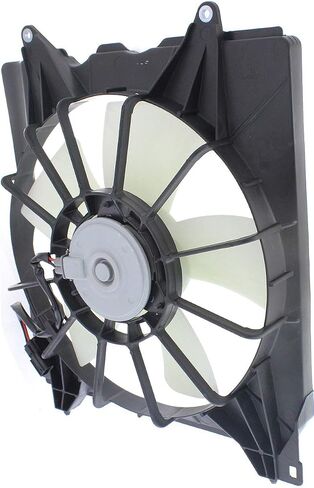 Go-parts-مجموعة مروحة الرادياتير لـ Acura TSX 2009-2014 ، الجانب الأيسر (السائق) ، محرك 2.4 لتر ، استبدال 2010 2011 2012 2013 in Saudi Arabia