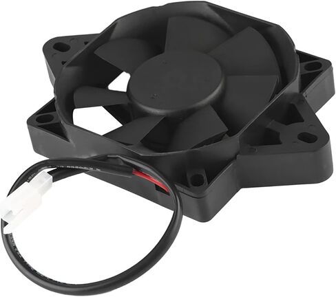 مروحة التبريد للدراجات النارية ATV kart Quad ، مروحة التبريد المحرك الكهربائية العالمية ، مواد ABS ، تناسب أكثر 150 200 250 مركبة in Kuwait