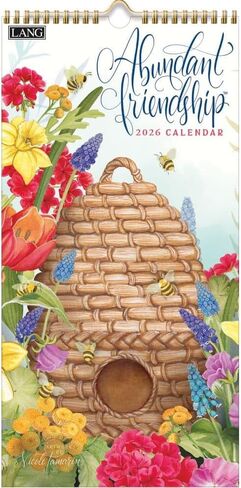 LANG Abundant Friendship™ 2025 Vertical Wall Calendar (25991079151) in Saudi Arabia