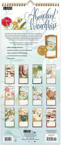 LANG Abundant Friendship™ 2025 Vertical Wall Calendar (25991079151) in Saudi Arabia