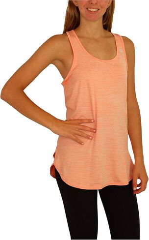 Reebok Womens Singlet Racerback Tank Top R317 L, Orange, Large in Saudi Arabia