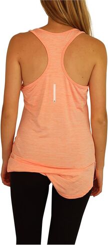 Reebok Womens Singlet Racerback Tank Top R317 L, Orange, Large in Saudi Arabia