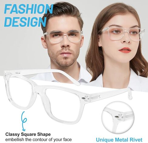 4 Pack Reading Glasses with Spring Hinges, Rectangle Readers for Women Men 1.0 1.25 1.5 1.75 2.0 to 4.0 in Saudi Arabia