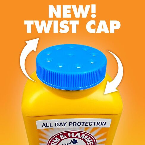 Arm & Hammer Foot Powder for Shoes & Feet, Talc-Free Odor & Moisture Control for Men & Women, 7 oz (1 Pack) in Saudi Arabia