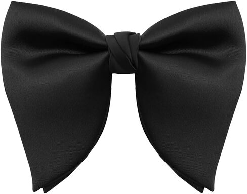 Oversized Bow Ties for Men Adjustable Pre-tied Mens Bowtie Solid Color Tuxedos Bowties Wedding Party Concert in Kuwait