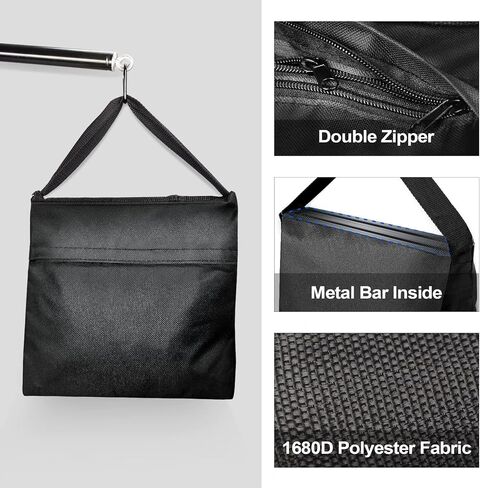 EMART Upgraded Heavy Duty Sandbag - Photo Video Studio Stage Film Weight Bags for Photo Video Studio, Light Stands Boom Arms Tripods - 6 Pack in Kuwait