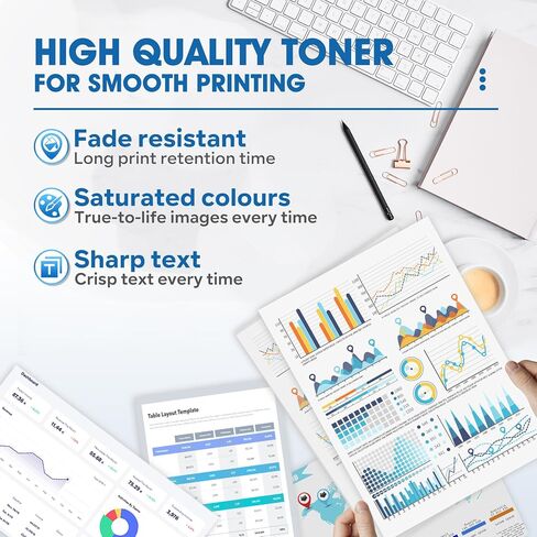 202X Toner Cartridges High Yield 4 Pack Replacement for HP 202X CF500X Toner Cartridges Compatible with MFP M281fdw M281cdw M281fdn M254dw M254dn Printer Ink (Black Cyan Yellow Magenta) in Saudi Arabia
