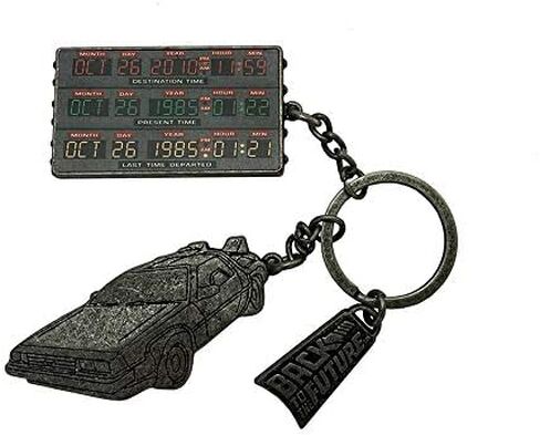 Factory Entertainment Back to The Future CHS Keychain and Pin Set in Saudi Arabia