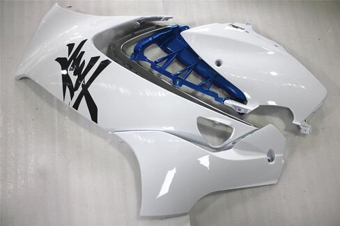 أبيض أبيض أبيض نداء مناسب لسوزوكي 2021 2022 2023 GSXR 1300 Hayabusa Gen3 Injection ABS Plastics Pheasharket Bodywork Kit Set 21 22 23 YTL05 in Saudi Arabia