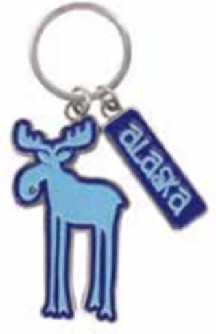 Alaska Leggy Moose Keychain in Saudi Arabia