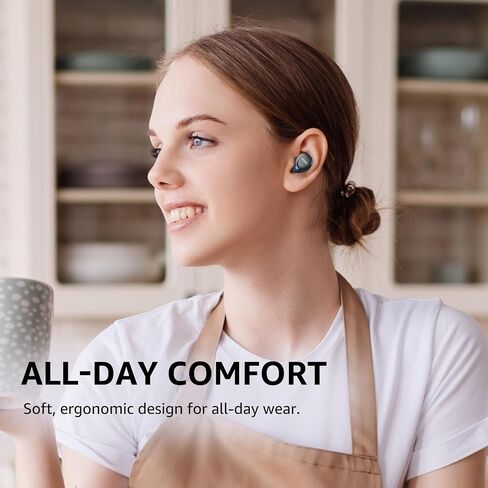 TOZO A1 Wireless Earbuds Bluetooth 5.3 Light-Weight in Ear IPX5 Waterproof Headphones 2 Mic for AI Calls, Immersive Premium Sound Bass Headset with Charging Case, 32 Presets EQ Customization via App in Saudi Arabia