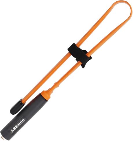 ABBREE SMA-Female Ham Radio Antenna VHF/UHF 18.8-inch 144/430MHz High Gain Foldable CS Tactical Antenna for Baofeng UV-5R BF-F8HP 5RM K5PLUS UV-21R AR-152 Quansheng K6 UVK5(8) Radio Accessories in Kuwait