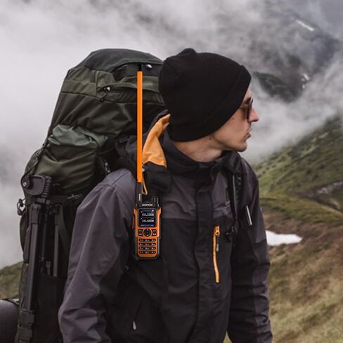 ABBREE SMA-Female Ham Radio Antenna VHF/UHF 18.8-inch 144/430MHz High Gain Foldable CS Tactical Antenna for Baofeng UV-5R BF-F8HP 5RM K5PLUS UV-21R AR-152 Quansheng K6 UVK5(8) Radio Accessories in Kuwait