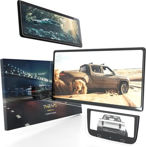 TWRAPS Screen Protectors for Rivian R1S & Rivian R1T, Set of 3 Matte Anti Fingerprint, 9H Tough GPS Navigation Touch Display Protection Cover, Accessories for Rivian R1 Gen1 & Gen2 2025 2024 2023 2022 in Kuwait