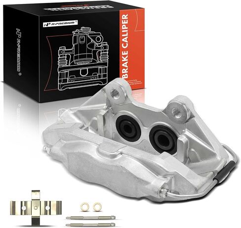 A-Premium Disc Brake Caliper Assembly Without Bracket Compatible with Jeep WK2 Series Grand Cherokee 2012-2017, 6.4L - Rear Left Driver Side in Saudi Arabia