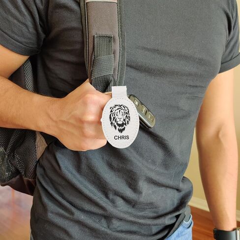 LaserGram Oval Keychain, Old Farm Tractor, Personalized Engraving Included in Saudi Arabia