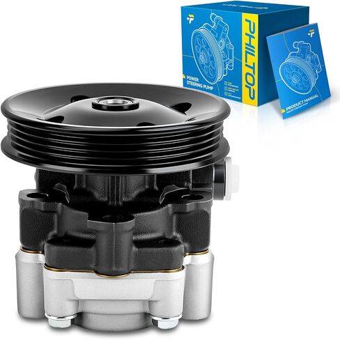 PHILTOP 207271 Power Steering Pump Fit For 1998-2006 Ranger,1995-2000 Explorer X.vin; Windstar,1990-1995 Taurus; Sable,1990-1997 Aerostar,Power Steering Pump with Reservoir & Pulley in Saudi Arabia