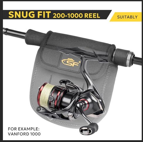 SF Spinning Reel Cover Case Bag Pouch Glove Fits 200 500 1000 2000 3000 4000 5000 6000 Series Spinning Reels in Kuwait
