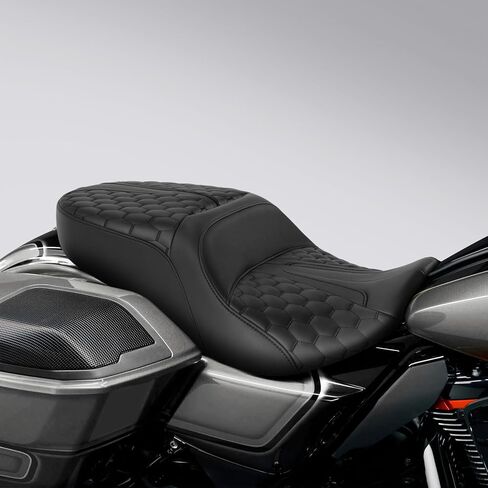 C.C. RIDER Motorcycle Driver Passenger Seat Fit For Harley Touring 2023-later CVO Street Glide FLHXSE, CVO Road Glide FLTRXSE | 2024-later Street Glide FLHX, Road Glide FLTRX, and FLTRXSTSE in Saudi Arabia