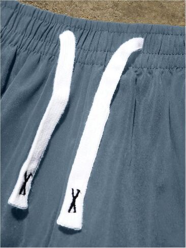 Men's Y2K Drippy Shorts Summer Striped Baggy Track Shorts with Pockets Workout Sport Casual Gym Streetwear in Saudi Arabia