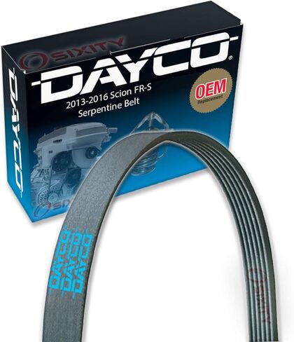 Dayco Main Drive Serpentine Belt compatible with Scion FR-S 2013-2016 in Saudi Arabia