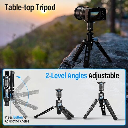 SIRUI SVM-165 Rapid Monopod for Cameras, 65" Carbon Fiber Monopod with Feet, One-Step Rapid Height Adjustment, Lightweight Travel Monopod for DSLR Camera, Modular 3 in 1, Max Load 22lbs in Kuwait