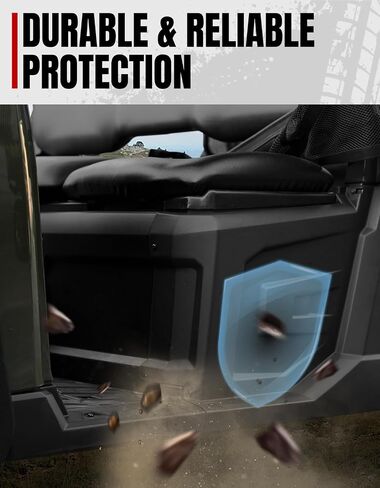 A & UTV Pro Driver Hand Hand Center Fender مع Rocker لعام 2014-2019 Polaris Ranger 570 900 1000 ملحقات الديزل Crew استبدال #5450352-070 ، الجانب الأيسر الأمامي السائق in Saudi Arabia