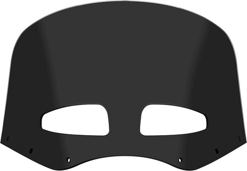 Memphis Shades Road Warrior Vented 11" Windshield - Dark Black Smoke in Saudi Arabia