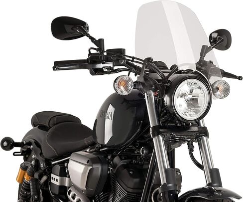 Puig Windshield NG Touring Yamaha XV950/R/RACER 14-21 C/Clear (9438W) in Saudi Arabia
