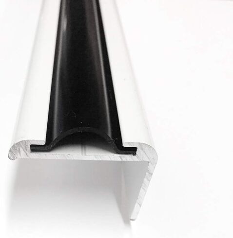 Black Vinyl 3/4" Insert Molding Trim Screw Cover RV Camper Travel Trailer (Black, 100 ft) in Saudi Arabia